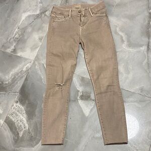 Stylish Tan Women's Jeans